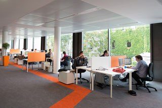 Salle de travail Bureau Open space