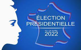 Illustration Élection Présidentielle 2022 Marianne Carte de France