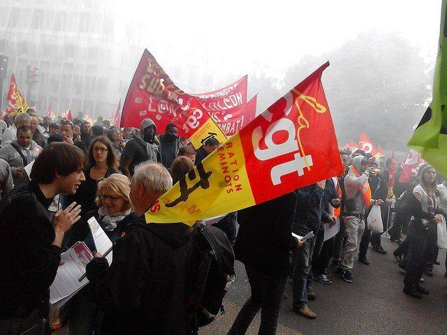 Photo Défilé de rue CGT