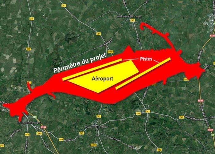 Notre Dame des Landes Projet Aéroport Cartes